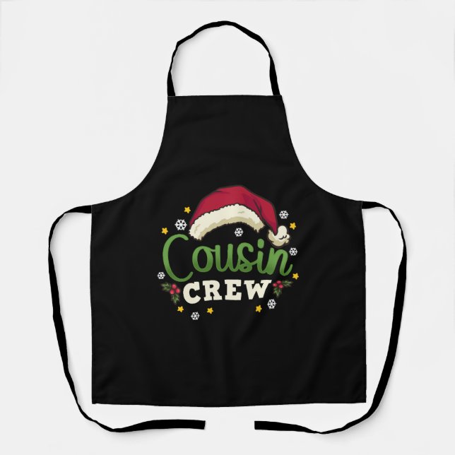 Christmas Cousin Crew Schürze (Vorderseite)