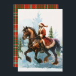 Christmas Cowboy Santa Einladung<br><div class="desc">Genießen Sie dieses festliche Weihnachtsdesign! Personalisieren Sie Ihre Lieblingsfeier oder Gruß. Herzlich willkommen beim Lachen,  der Liebe und den tollen Schnurrbarschen!</div>