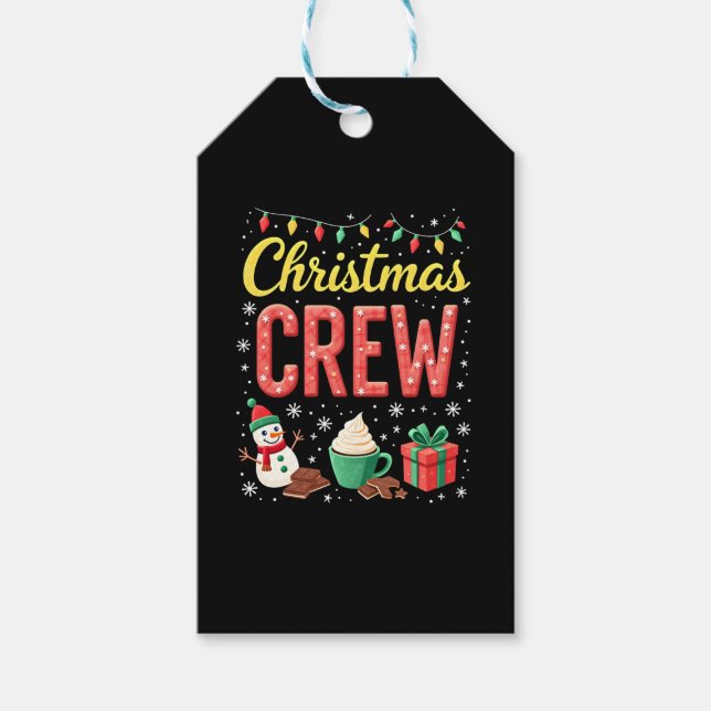 Christmas Crew (1) Geschenkanhänger (Vorderseite)