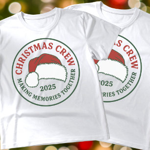 Christmas Crew 2025 Familie Weihnachtsferien Erinn T-Shirt