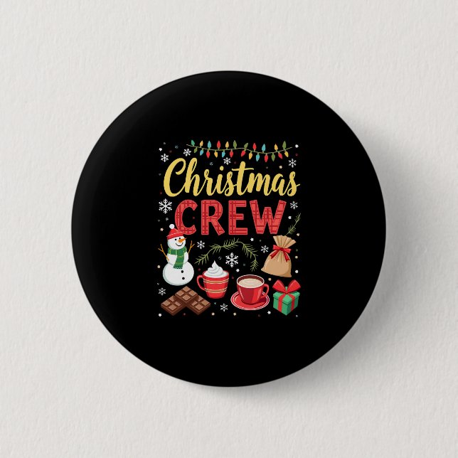 Christmas Crew (3) Button (Vorderseite)