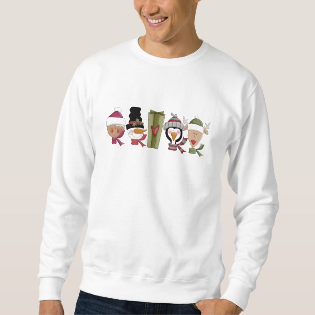 Christmas Critters Sweatshirt (Vorderseite)