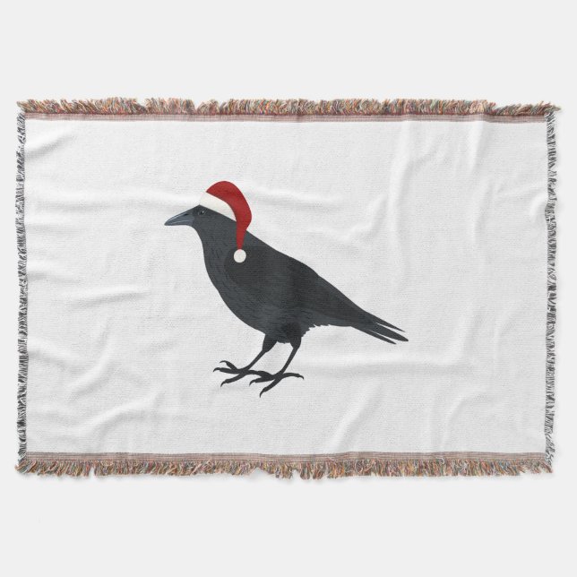 Christmas Crow Decke (Vorderseite)