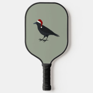 Christmas Crow Pickleball Schläger