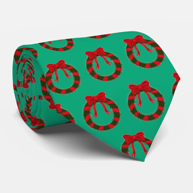 christmas crowns krawatte (Gerollt)