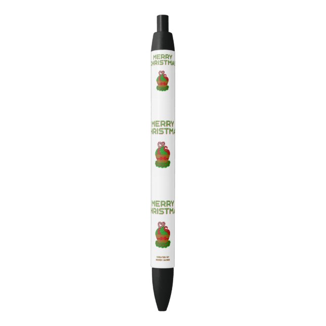 Christmas Cupcake Pen Kugelschreiber (Vorderseite Vertikal)