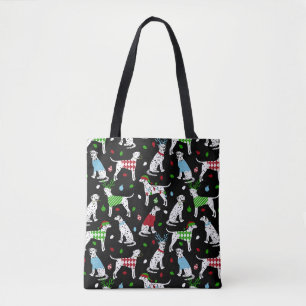 Christmas Dalmatian Tasche