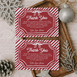 Christmas  dankeskarte