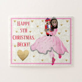 Christmas Dark Haired Ballerina Clara