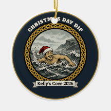 Christmas Day Dip Santa-Hut Schwimmer