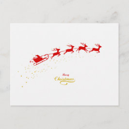 Christmas Deers Feiertagspostkarte