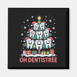 Christmas Dental Squad Oh Dentistree  Magnet