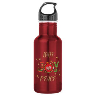 CHRISTMAS DESIGN LIEBE JOACE MIT CHRISTMAS LIG EDELSTAHLFLASCHE