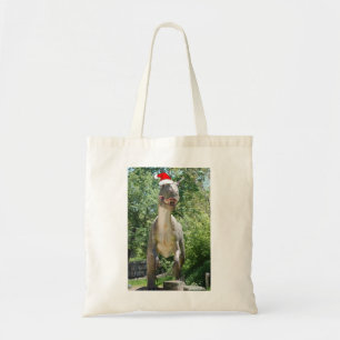 Christmas Dinosaur Santa Claus Tragetasche