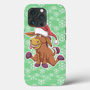 Christmas Donkey Cartoon Case-Mate iPhone Hülle