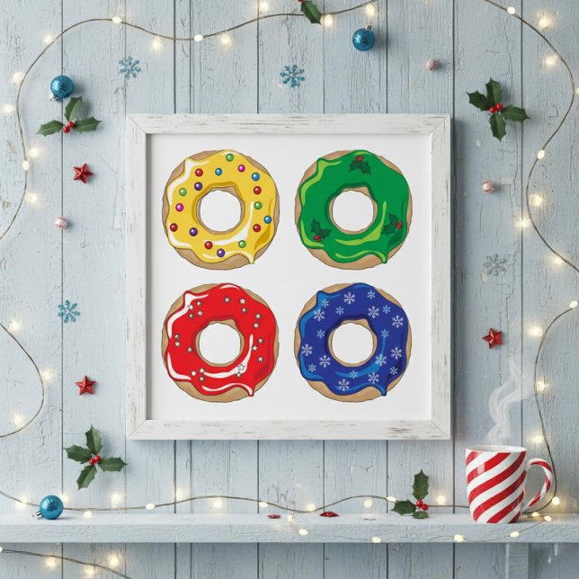 Christmas Donuts Poster (Von Creator hochgeladen)