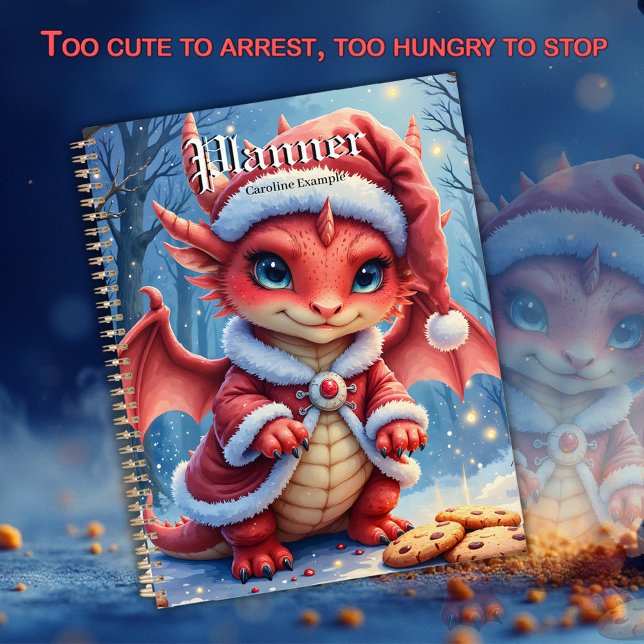 Christmas dragon, too cute to arrest,  (Créateur téléchargé)