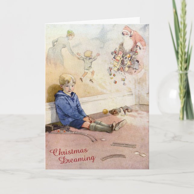 Christmas Dreaming - Ehrenapplikation C Feiertagskarte (Vorderseite)