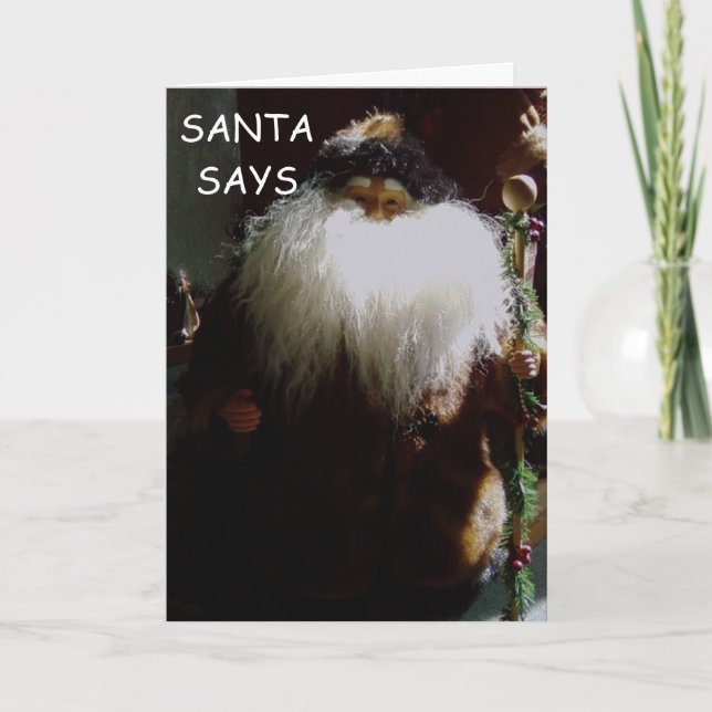 CHRISTMAS DREAMS WIRD WAHR FEIERTAGSKARTE (Vorderseite)