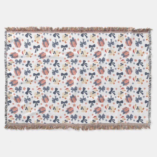 Christmas Duck Throw Blanket Decke (Vorderseite)