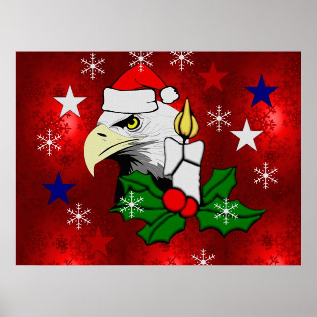 Christmas Eagle Poster (Vorne)