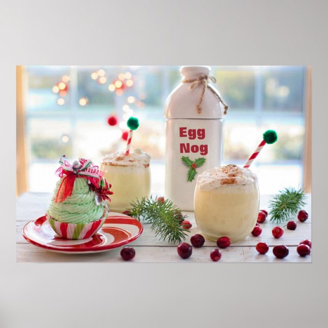 CHRISTMAS EGGNOG POSTER (Vorne)