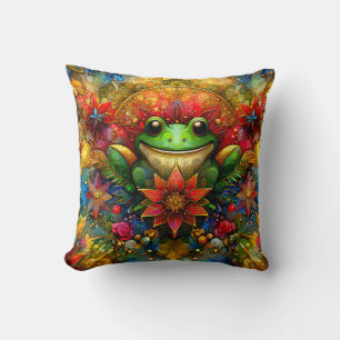 CHRISTMAS ~ Ein Frosch's Christmas ~ Kissen