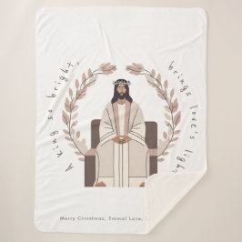 Christmas | Ein König, so hell | Jesus | Neutrale Sherpadecke
