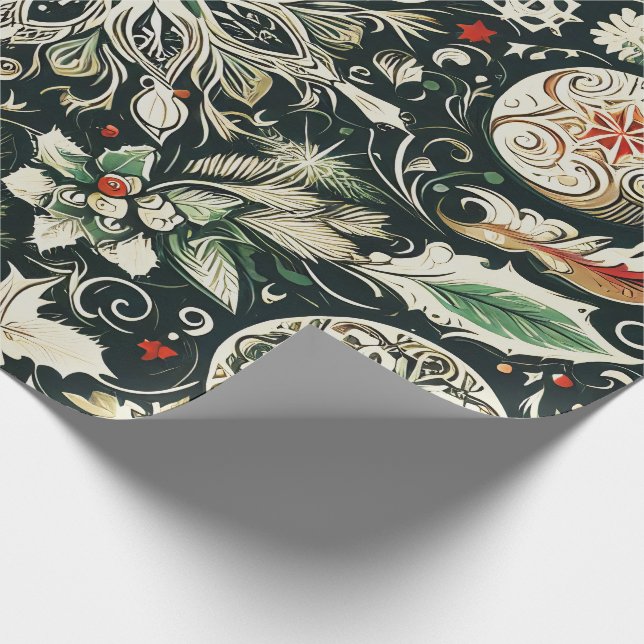 Christmas Elegance n32 Geschenkpapier (Ecke)