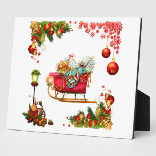 Christmas Elemente Fotoplatte