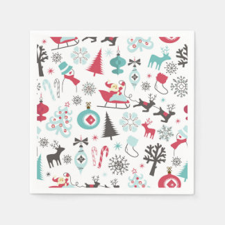 Christmas Elemente Serviette