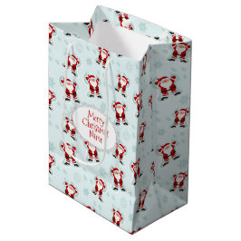 Christmas Elements Santa Claus Mittlere Geschenktüte