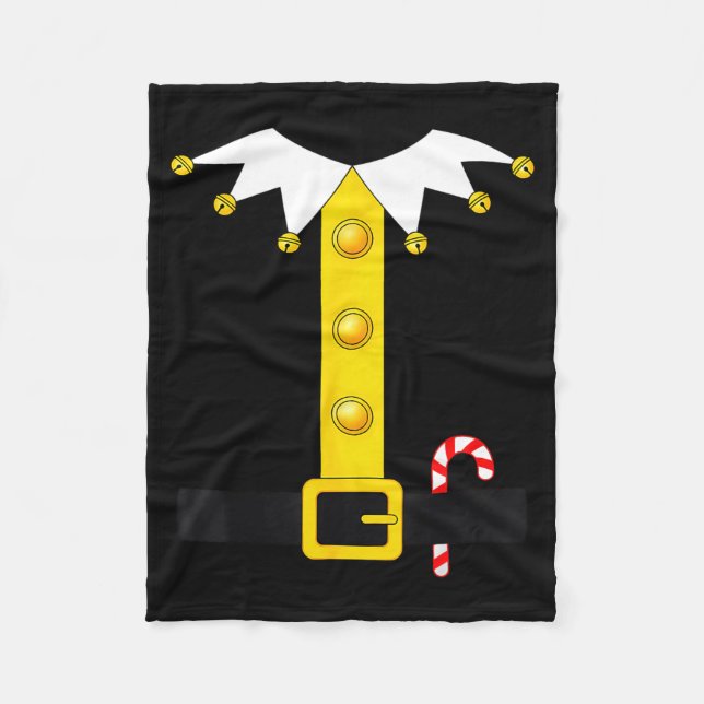 Christmas Elf Costume  Fleecedecke (Vorderseite)