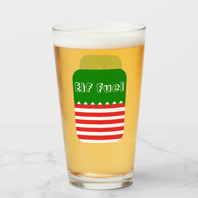 Christmas Elf Fuel Glas (Vorne (Gefüllt))