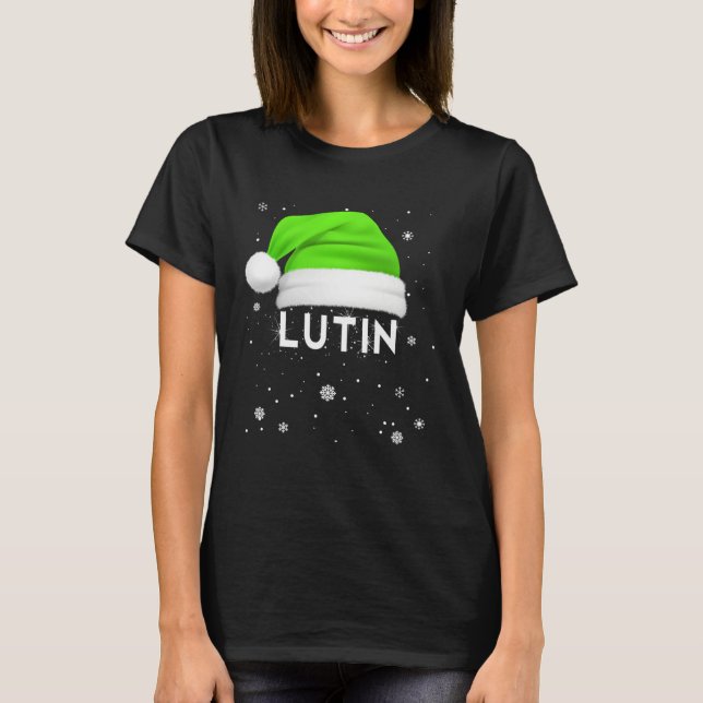 Christmas Elf Pyjamas  for Children Mom or Dad T-Shirt (Vorderseite)