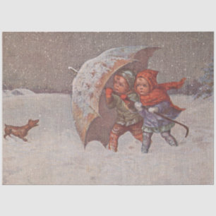 Christmas Emphera-Serien-Design 10 Seidenpapier