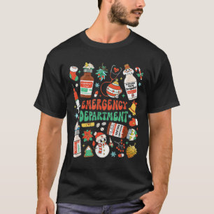 Christmas Er Krankenversicherung Er Ed Nurs T-Shirt