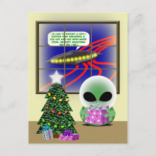 Christmas Eve Feiertagspostkarte