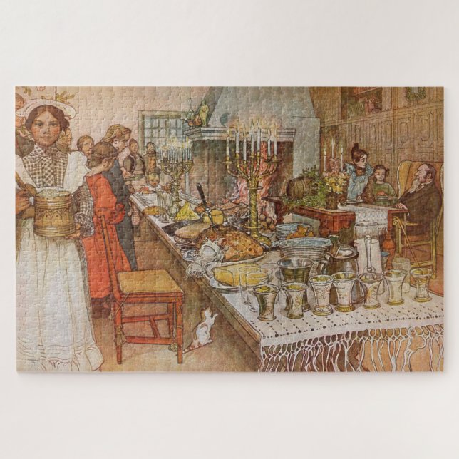 Christmas Eve Julaftonen von Carl Larsson (Horizontal)