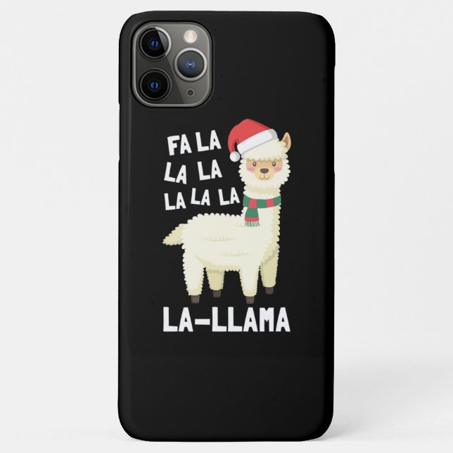 Christmas Fa La Llama Essential Case-Mate iPhone Hülle (Rückseite)