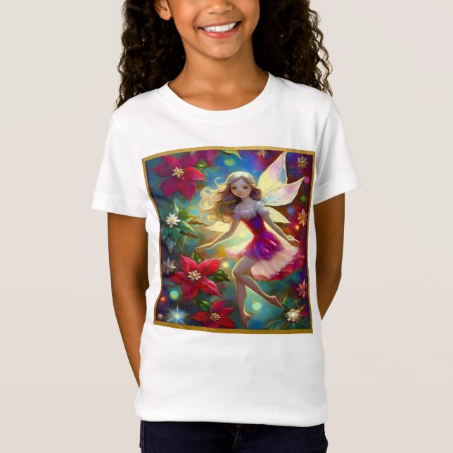 Christmas Fairy Collection - Ash Blonde Hair T-Shirt (Vorderseite)