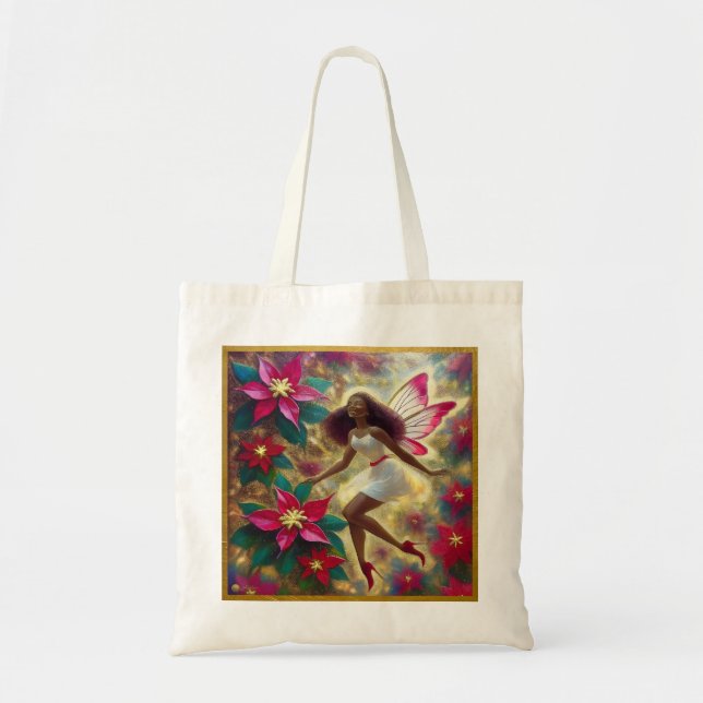 Christmas Fairy Collection - Auburn Natural Hair Tragetasche (Vorne)