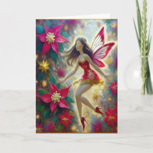 Christmas Fairy Collection - Dark Brown Hair Karte