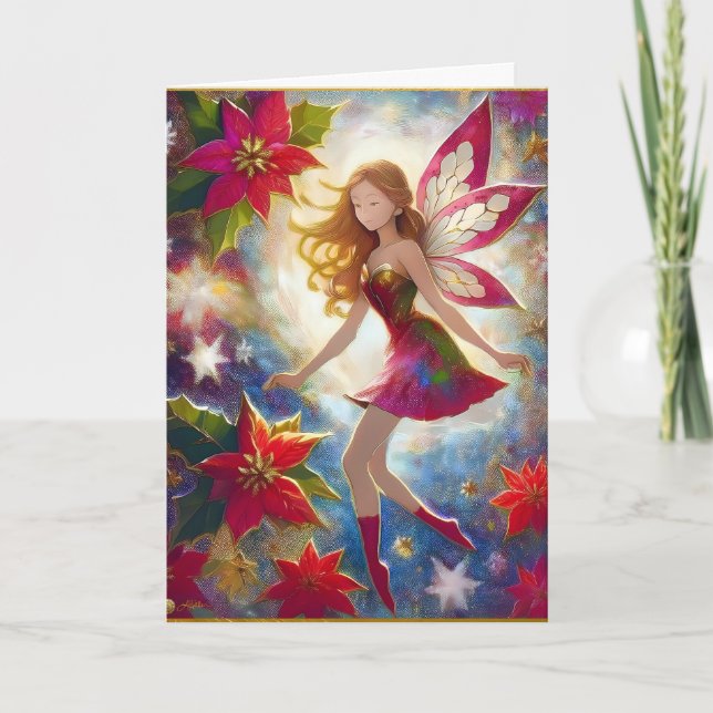 Christmas Fairy Collection - Ginger Hair Karte (Vorderseite)