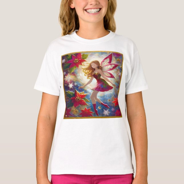 Christmas Fairy Collection - Ginger Hair T-Shirt (Vorderseite)