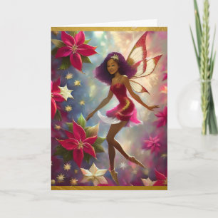 Christmas Fairy Collection Plum Tint Natural Hair Karte
