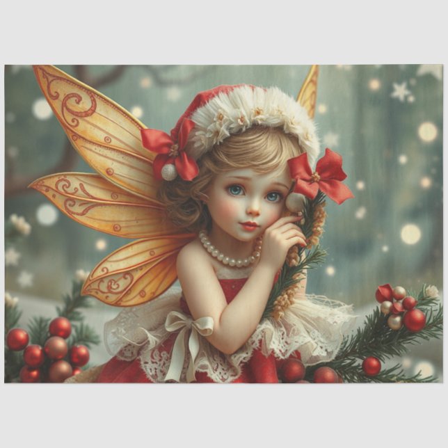Christmas Fairy Tissue Paper Seidenpapier (Vorderseite)