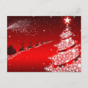 CHRISTMAS FEIERTAGSPOSTKARTE