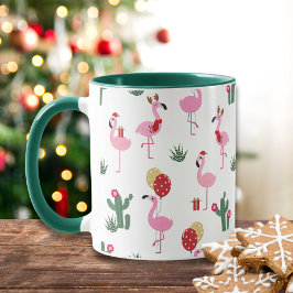 Christmas Flamingo Party | Urlaub Tasse