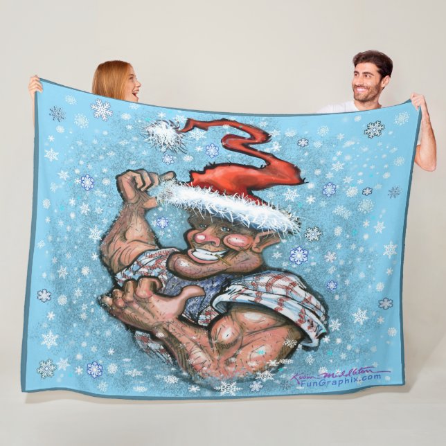 Christmas Fleece Blanket (Beispiel)